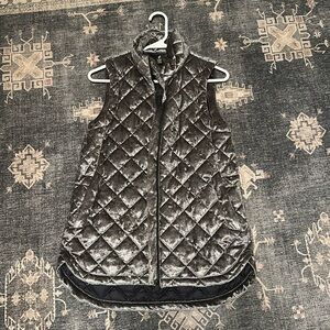 Athleta metallic vest
